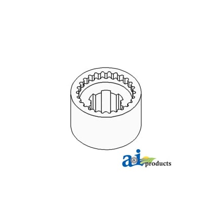 A & I Products Sleeve, PTO Intermediate Shaft 2.4" x4" x4" A-C5NNN705A